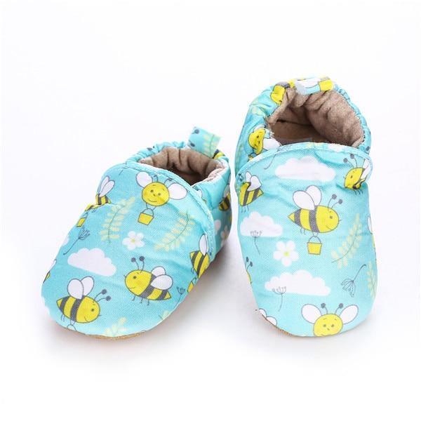 Kid Girls Boy First Walkers Soft Infant Toddler Shoe Cute Flower Footwear For Newborns Baby Shoes