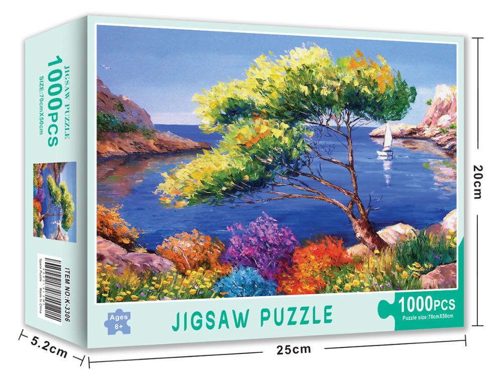 Puzzles 1000 Pieces Wooden Assembling Picture Space Travel Puzzles Toys For Adults Children Kids Home Games