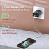 Mini Fast USB 18W Charger Support Quick Charge 3.0 USB Type-C PD Charger Portable Phone Charger