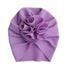 Flower Baby Hat Soft Cotton Hat Turban for Baby Girl Infant Toddler Newborn Baby Cap Headwraps