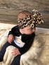 Modern Baby Headband Bow for Girl Leopard Headbands for Newborn Toddler Turban Baby Hair Accessories Design