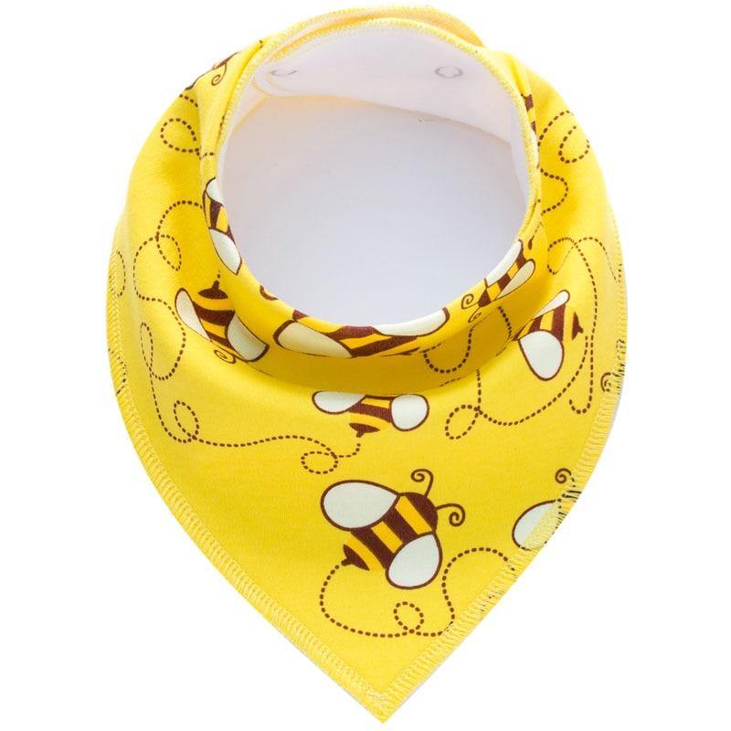 Baby Bibs Triangle scarf Cotton Cartoon Child Bandana Bib Dribble Bibs Newborn BIb for Kids