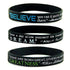 Dream Greatness Believe Motivation Silicone Rubber Bracelets Perfect Gift For Men And Women Cool Style