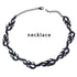 Modern Streetwear Flame Unisex Choker Elegant Necklace Punk Style Gold Black Pendant Necklace Luxury Rock Chain Jewelry Accessories