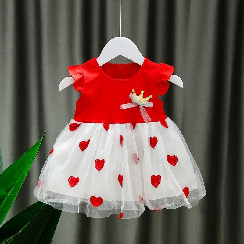 Modern Luxury elegant Newborn Baby Girl Dress for New Fashion  Cute Princess Baby Dress Infant Clothing