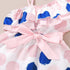 New Baby Girl Dress Cute Dot Sleeveless Newborn Bowknot Dress with Headband Set Princess Baby Girl Party Clothes In Modern New Design