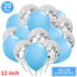 Birthday Balloons Foil Number Ballon Banner Party Decorations  Rose Gold