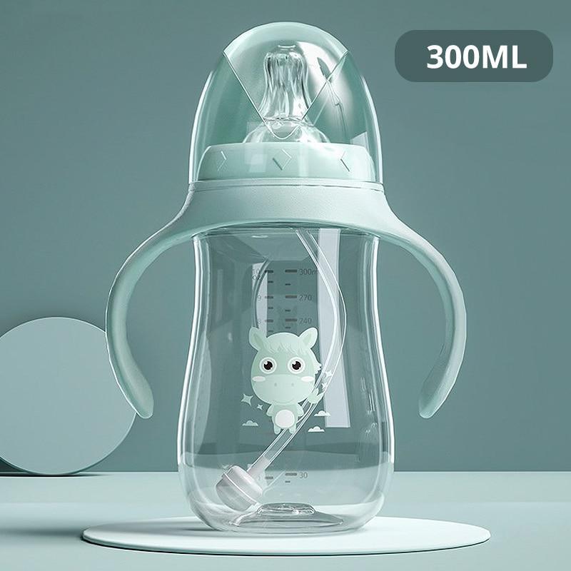 Baby Bottles Drinking Cup Feeding Bottle Wide-Caliber Drinking Milk Drinking Water Dual-use Bottle For baby and Kids