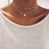 Modern Vintage Multilayer Crystal Gold Choker Pendant Necklace For Women Luxury Jewelry Perfect Gift Cool Style