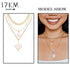 Bohemian Gold Necklaces For Women Multilayer Fashion Pearl Pendants Necklace Portrait Chokers Trendy New Jewelry Gift