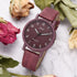 New  Women's Fashion Leather Wrist Watch For Women and Ladies Excelent Gift  For Women and Girls