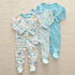 3Pcs Baby unisex Rompers  Long Sleeve Sleep suit Cartoon Jumpsuit Baby Pajamas Stes For Kids Between 0-12Months