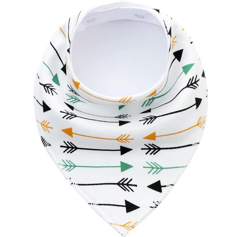 Baby Bibs Triangle scarf Cotton Cartoon Child Bandana Bib Dribble Bibs Newborn BIb for Kids