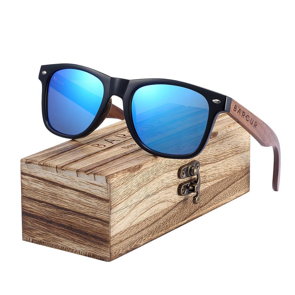 Wood Elegant Modern Classic Universal Men and Woman Sunglasses With Polarized  Glasses and UV400 Protection