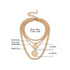 Jewelry Set Big Coin Pendant Chunky Chain Necklace for Women Neck Choker Luxury Jewelry Gift For Girls In Cool Style