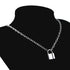 Modern Streetwear Flame Unisex Choker Elegant Necklace Punk Style Gold Black Pendant Necklace Luxury Rock Chain Jewelry Accessories