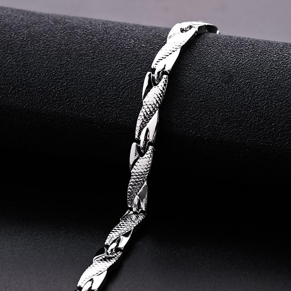 Elegant Modern Twisted New Luxury Amazing Healthy Magnetic Fashion Bracelet For Women and Man