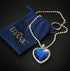 Titanic Heart Of Ocean Blue Heart Love Necklace Luxury Wedding  Jewelry Perfect Gift For Women