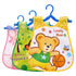 Fashion Printed Adjustable Animal Plastic Waterproof Lunch Feeding Bibs Feeding Cloth for Children In Modern Design