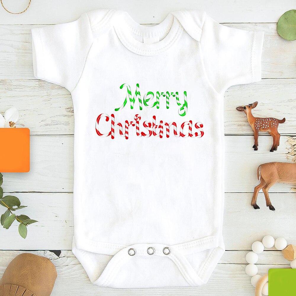 Baby Girl / boy Clothes Cute Dog Christmas Print  One-Pieces Bodysuit for Newborns Design