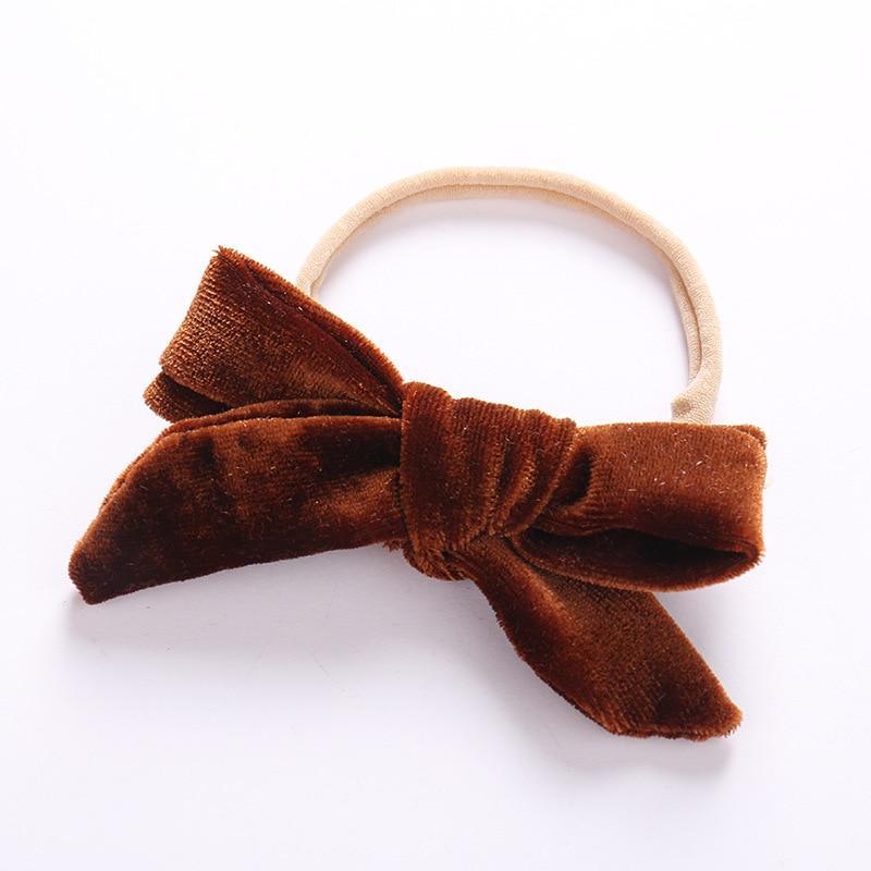 Baby Headband Big Bowknot Baby Girl Bright Colors Headband For Newborn Bow Hair Band Children Head Wrap Hair Accessories