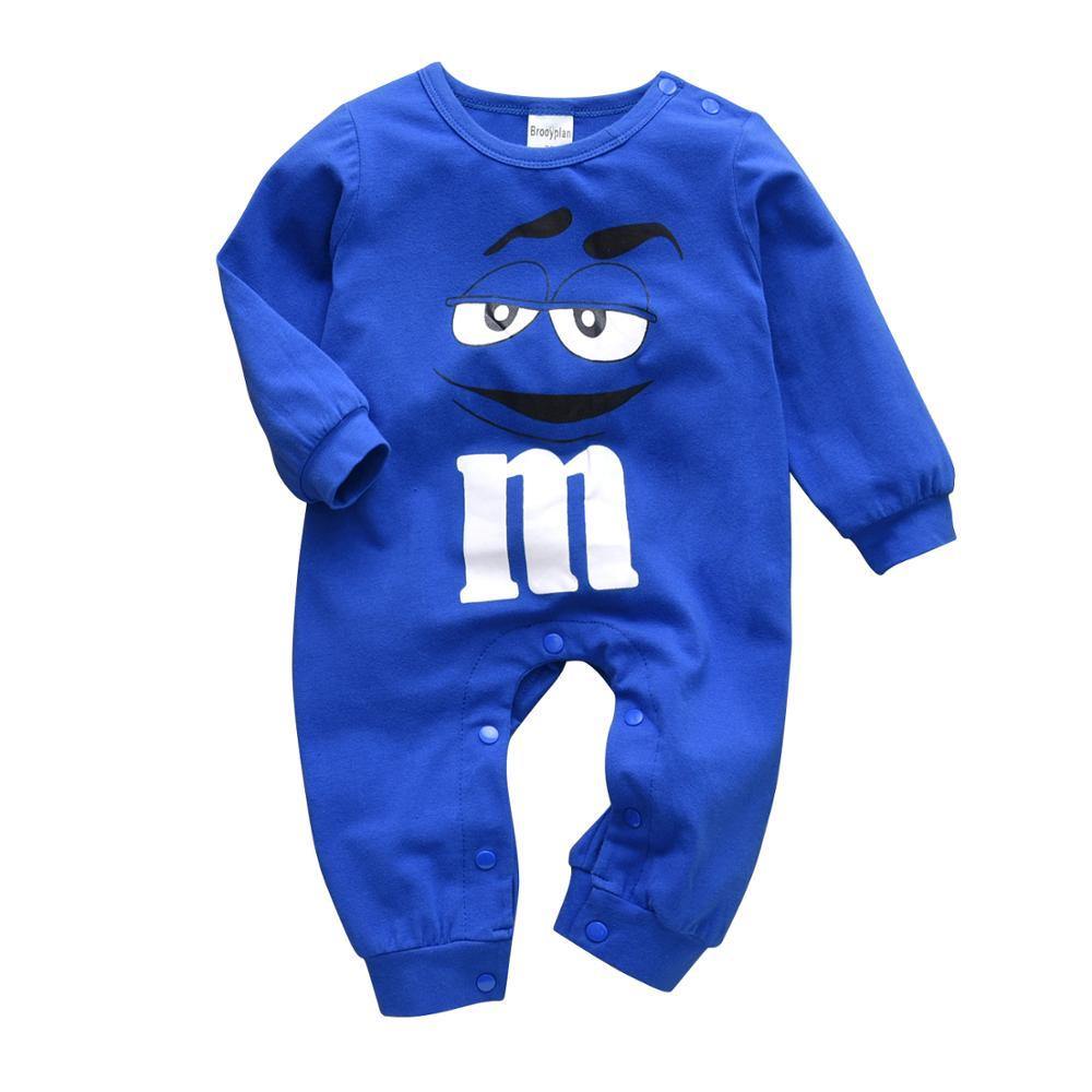 Modern Printed Baby Boys and Girls Romper Cotton Long Sleeve Jumpsuit for Infant Clothing Newborn Baby Kids