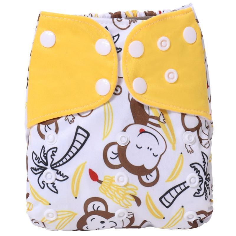 Comfortable Reusable One Size Pocket Adjustable Baby Nappies Inner Cloth Breathable Diaper