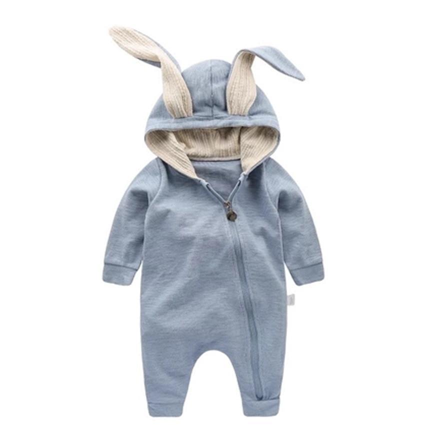 Cute Cartoon Spring Autumn Baby Rompers Infant Baby Boy Jumpers Kids Baby Girl Outfits Comfortable Stylish Clothes