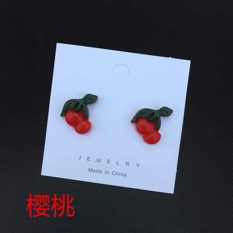 Unique Resin Stereo Lemon Orange Earrings With Long Pendant Fashion Summer Fruit Jewelry Designs For Girls And Teenagers