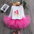 Modern Luxury Unicorn Party Dresses For 1 Year Baby Girl Birthday Outfits FOr 1st Birthday Party In Modern New Design