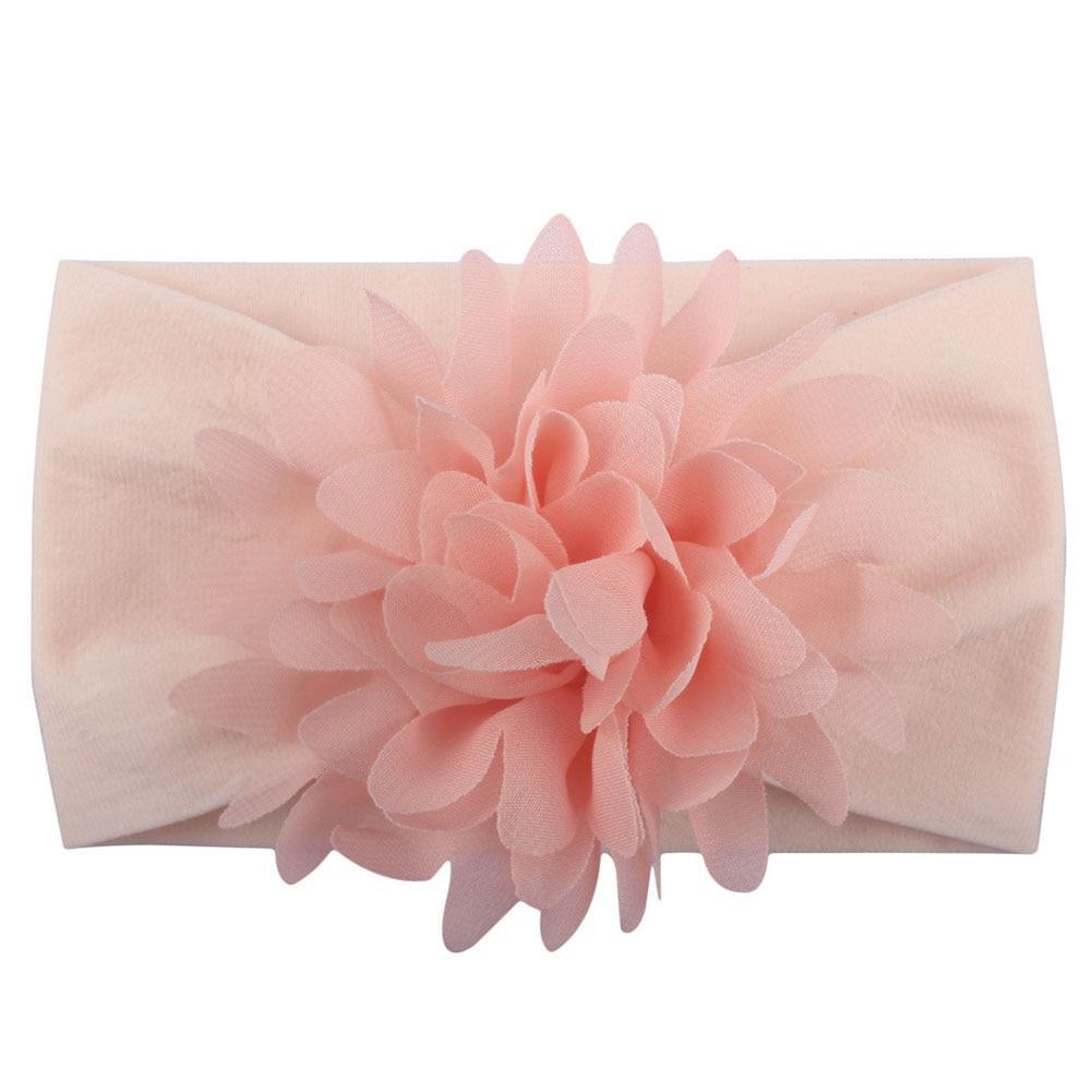 Headband Turban Flower Baby Girl Headbands Elastic Kids Hair Band Kids Hair Accessories Hair Bow For Girls