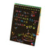 Magic Book Colorful Dazzle Scratch Note Sketchbook Paper Graffiti Coils Drawing Book Children Education Book