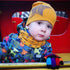 Modern New Trend Baby Hat Scarf Star Prints Cotton Children Boys Girl Cap Beanie Neck Collar Scarf Autumn Winter Warm Kids Hats For Kids