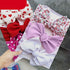 Summer Cute Floral Bows Baby Girl Headbands Elastic Bowknot Newborn Hair Band Turban Set Hair Accessories Bow Set For Kids