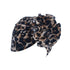 Luxury Modern Newborn Infant Baby Girl Boy and Mom Turban Hat Bows Flower Head Wrap Leopard Hat Cotton Cap For Parent-child