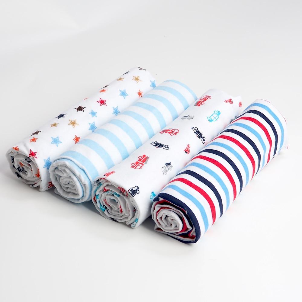 Baby Blanket Set 100% Cotton Flannel Baby Swaddles Soft Newborns Blankets Baby Blankets Baby Swaddle Wrap