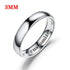 I LOVE YOU Couple Stainless Steel Unisex Wedding Rings for Women and Men Lover Anniversary Jewelry Gift