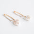 New Modern Irregularity Resin Flower Drop Earrings Stylish Wedding Jewelry For Women Handmade Elegant Earring