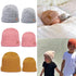 Modern Kids Girls & Boys Winter Hat Soft Warm Beanie Crochet Elasticity Knit Children Casual Warm Cap For Kids