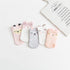 5 Pairs Thin Combed Cotton Cute Animal Baby Socks Mesh Short Socks For Newborns Boys & Girls