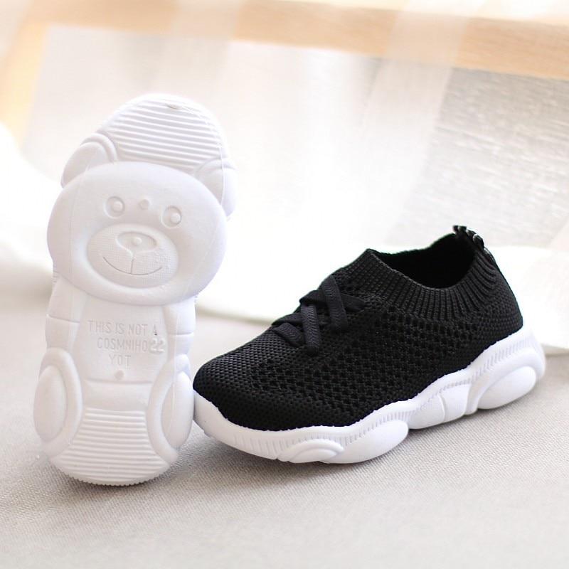 Modern Sport KIds and Baby Sneakers Shoes Anti slip Soft Bottom Baby Sneaker In Casual Flat Sneakers Shoes Children Girls and Boys Sports Shoes Style