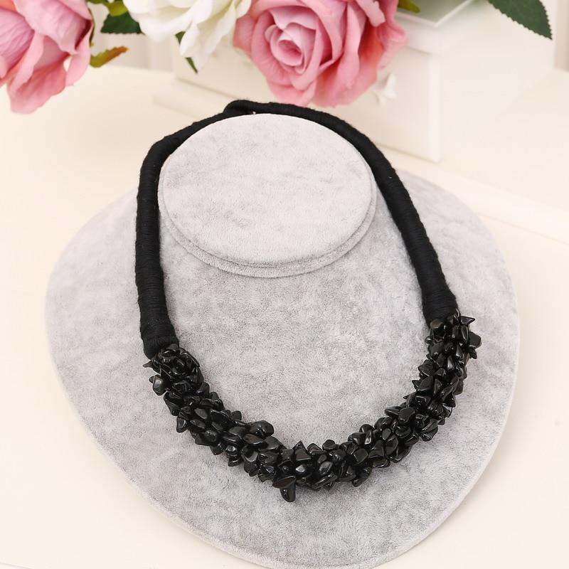 Handmade New Fashion Simulated Pearl Necklace for Women Flower Collars Trendy Necklaces & Pendants Statement Necklace Jewelry