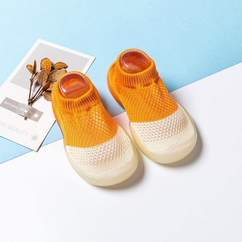 Children Anti-slip Shoes Newborn Baby Girl Cotton Non-slip Floor Socks Baby Boy Rubber Cartoon Indoor Socks Infant Shoes