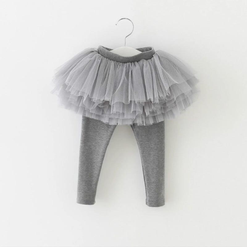 New Modern Baby Girls Leggings Toddler Girl Fall Clothes Pants Ballet Trousers for Kids Winter Warm Comfortable Leggings with Skirt