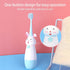 New Electric Toothbrush Cartoon Pattern Teethbrush Electric Teeth Tooth Brush For Kids with Soft Replacement Head Vibrating Toothbrush for Children Boys and Girls Age 3-13 IPX7 Waterproof Christmas Gift for Kids