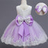 Handmade Luxury Princess Baby Girl 1 Year Birthday Dress Tutu First Christmas Party Cute Bow Dress Infant Modern Luxury Dress With Big Bow