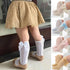 Princess Cute Baby Knee High Stylish Cotton Bow Soft Comfortable Socks Flexible Breathable Sock For Baby Girls