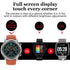 Modern Full Round Touch Display Smart Watch for Men In Business Luxury Style With IP68 Waterproof Protection and Heart Rate Blood Pressure Monitor 5 Days Standby Smartwatch