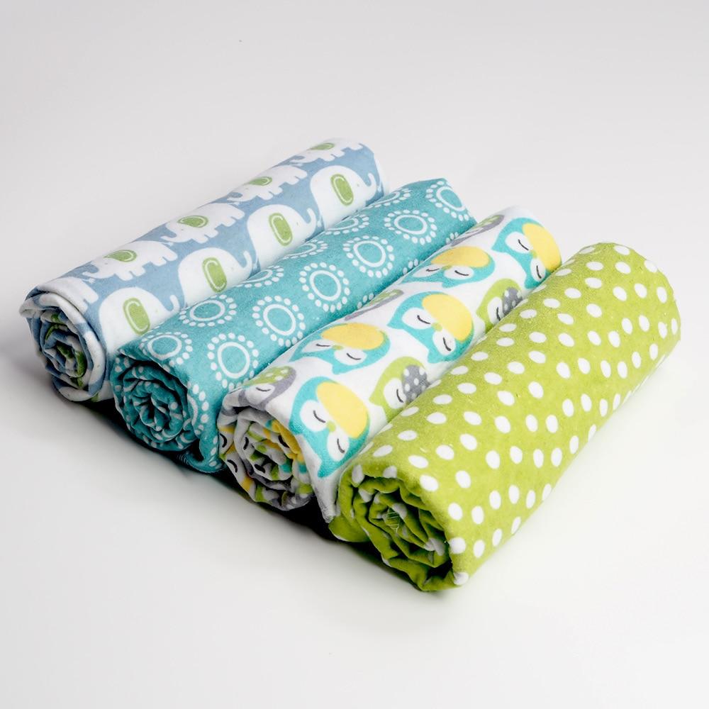 Baby Blanket Set 100% Cotton Flannel Baby Swaddles Soft Newborns Blankets Baby Blankets Baby Swaddle Wrap