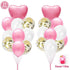 Birthday Balloons Foil Number Ballon Banner Party Decorations  Rose Gold